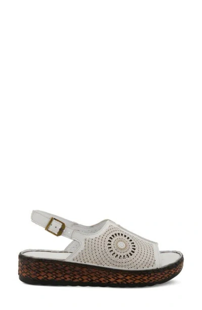 Spring Step Cordero Slingback Sandal In White