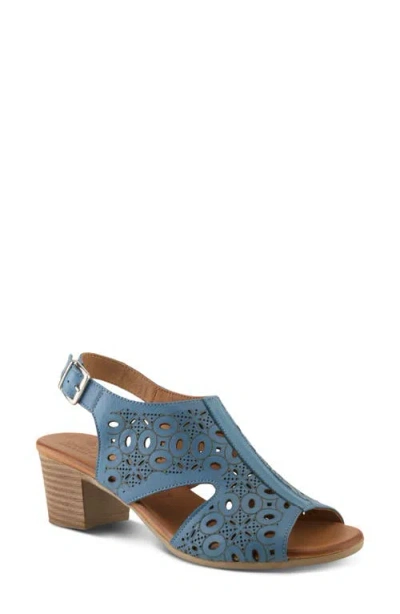 Spring Step Kovach Slingback Sandal In Blue