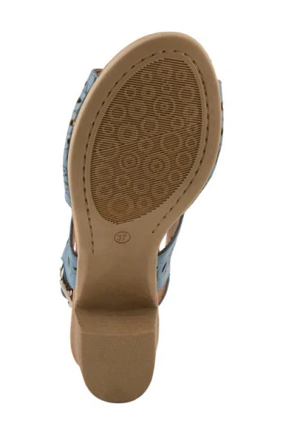 Spring Step Kovach Slingback Sandal In Blue