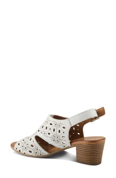 Spring Step Kovach Slingback Sandal In White