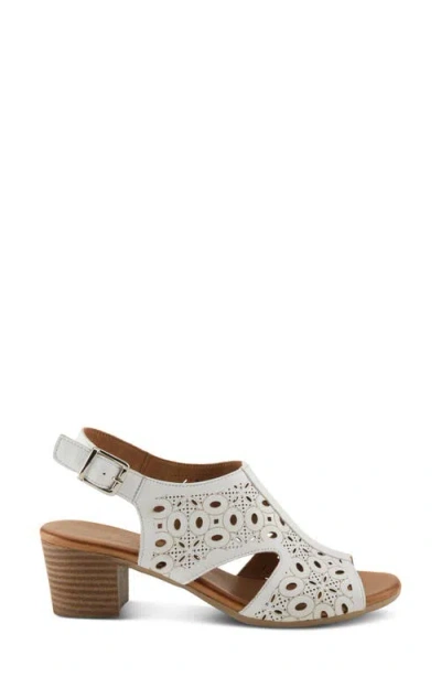 Spring Step Kovach Slingback Sandal In White