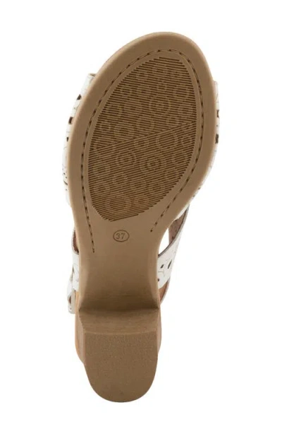 Spring Step Kovach Slingback Sandal In White