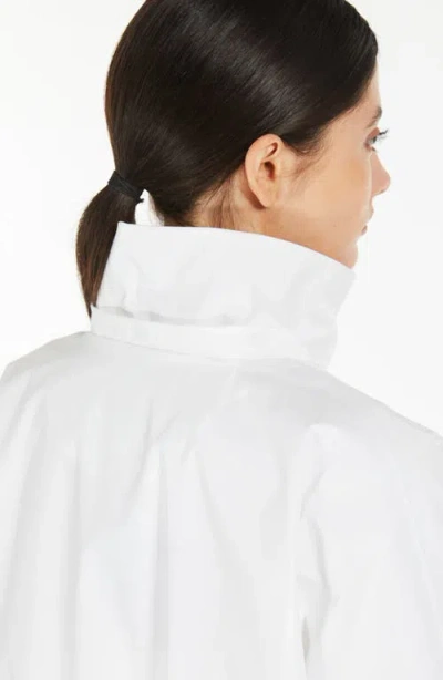 Mm Preston Tech Water Repellent Rain Jacket In Optical White