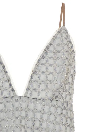 Rotate Birger Christensen Embellished A-line Mini Dress