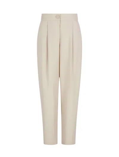 Armani Exchange Twill Pleated Trousers