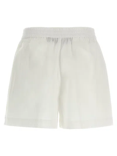 Rotate Birger Christensen Waistband Elastic Hem Turn-up Shorts
