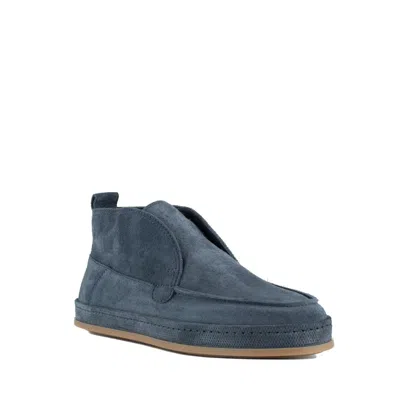 Hogan Blue H683 Slip-on Boots In Blue