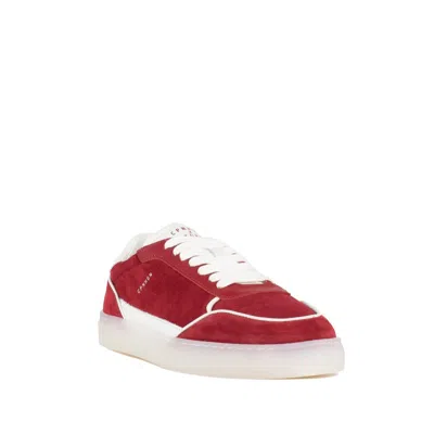Copenhagen Red Suede Sneakers In Red