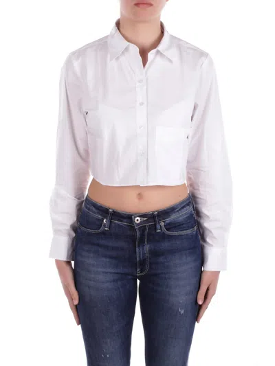 John Richmond Shirts White In Bianco Chiari E Naturali