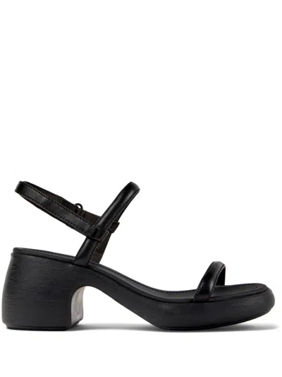 Camper Thelma Sandals In Nero