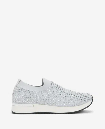 Reaction Kenneth Cole Cameron Jewel Jogger Slip-on Sneaker In Grey