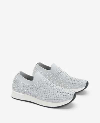 Reaction Kenneth Cole Cameron Jewel Jogger Slip-on Sneaker In Grey