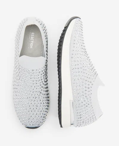 Reaction Kenneth Cole Cameron Jewel Jogger Slip-on Sneaker In Grey