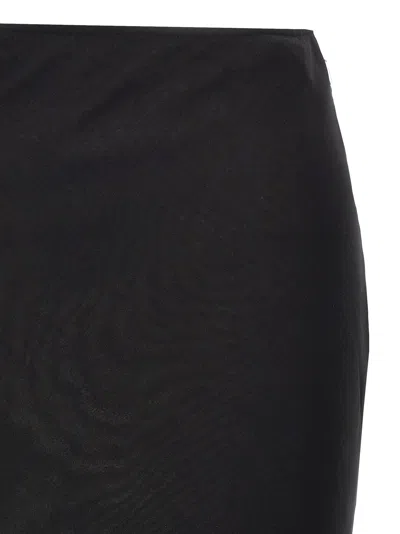 Rotate Birger Christensen Layered Asymmetric Hem Skirt