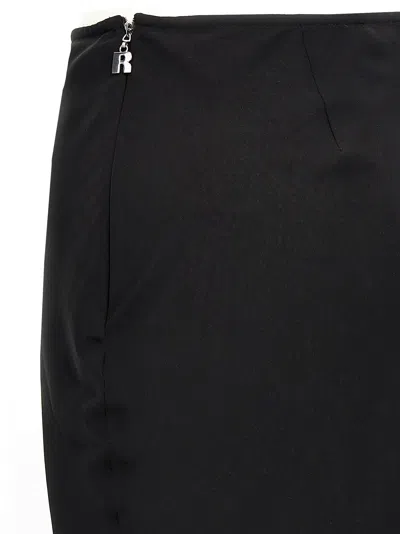 Rotate Birger Christensen Layered Asymmetric Hem Skirt