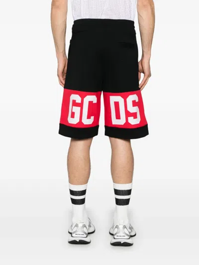 Gcds Logo-band Cotton Shorts