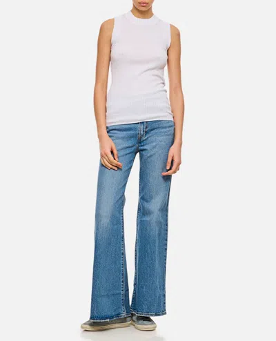 Sportmax White Knitted Tank Top In White