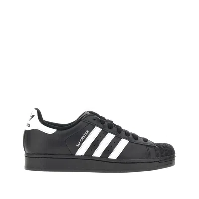 Adidas Originals Superstar Foundation "black/white" Sneakers In Black