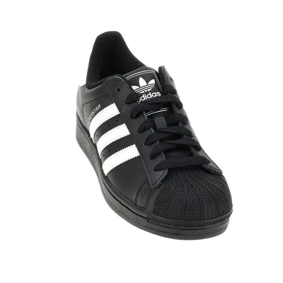 Adidas Originals Superstar Foundation "black/white" Sneakers In Black