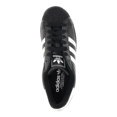 Adidas Originals Superstar Foundation "black/white" Sneakers In Black
