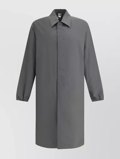 Gr10k Gray Polyamide Coat In Multi
