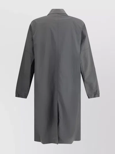 Gr10k Gray Polyamide Coat In Multi