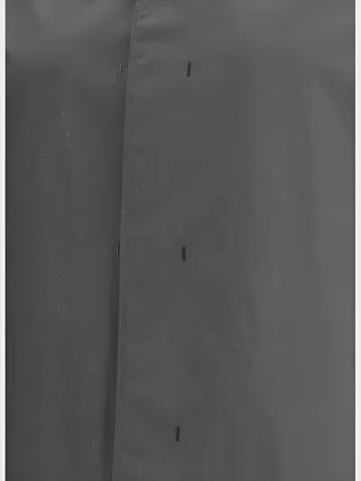 Gr10k Gray Polyamide Coat In Multi