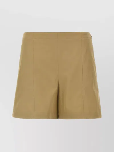 Theory Cotton Shorts With Back And Side Pockets