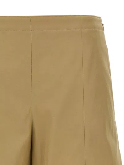 Theory Cotton Shorts With Back And Side Pockets