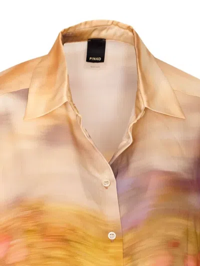 Pinko Life Printed Viscose Shirt