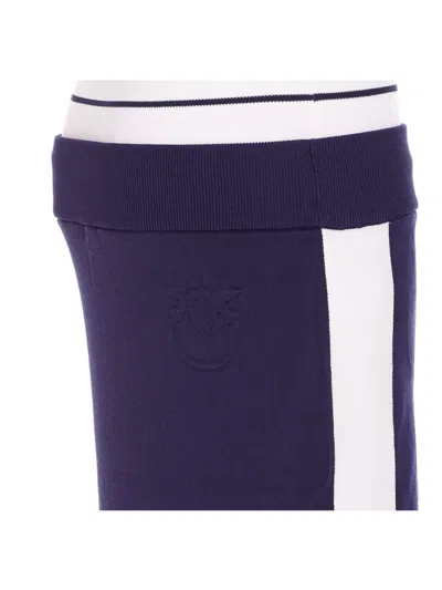 Pinko Jupe Crayon En Molleton Avec Bande Latérale