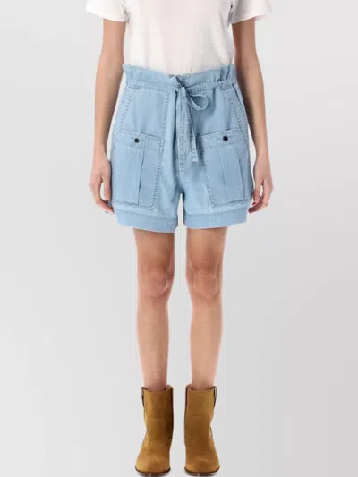 Isabel Marant Étoile Blue Solid Shorts