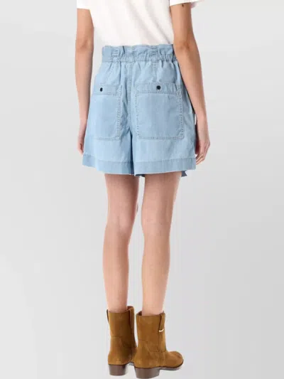 Isabel Marant Étoile Blue Solid Shorts