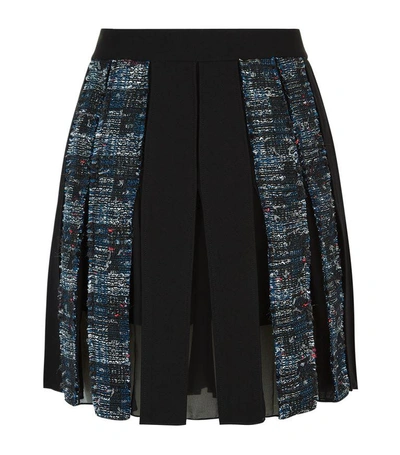 Shop Diane Von Furstenberg Maison Pleated Mini Skirt