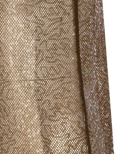 Pinko Crewneck Sleeveless Sequin Embellished Top