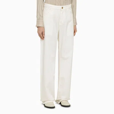 Etro Basic Straight-leg Jeans In White
