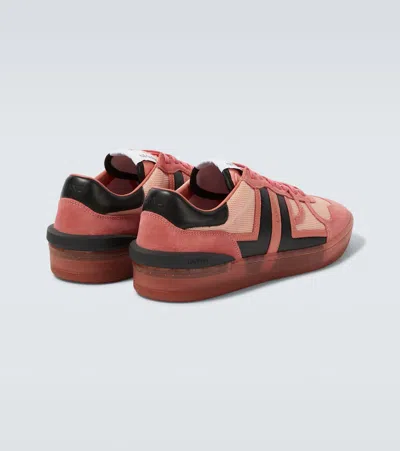 CLAY绒面革边饰运动鞋