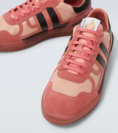 CLAY绒面革边饰运动鞋