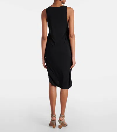 Jacquemus Women's La Robe Peplo Courte In Black