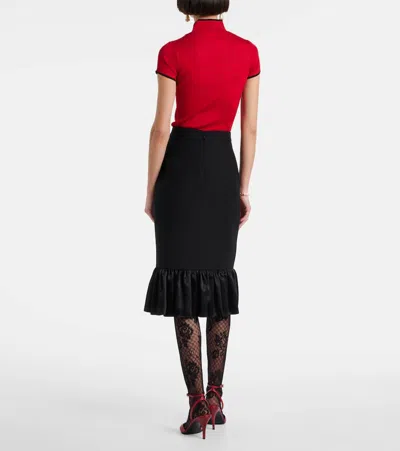 Valentino Lace Tights In Black