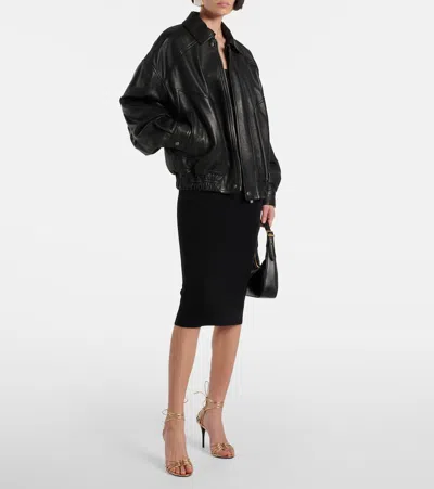 Saint Laurent Babylone Sandals In Gold