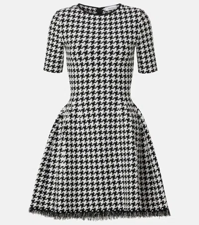 Alexander Mcqueen Dress Mcqueen Woman Color Black In Gray