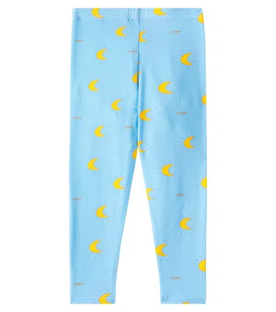 MIDNIGHT SUN印花紧身裤