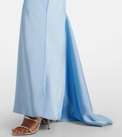 Rotate Birger Christensen Bridal Corset Gown In Blue