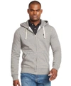 Polo Ralph Lauren Gray Cotton Sweatshirt In Heather Grey