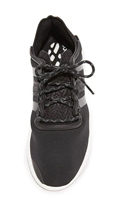 Shop Y-3 Yohji Runner Sneakers In Core Black/reflective/ftw Whit