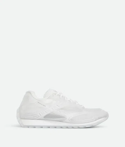 Bottega Veneta Orbit Transparent Rubber Sneakers In White