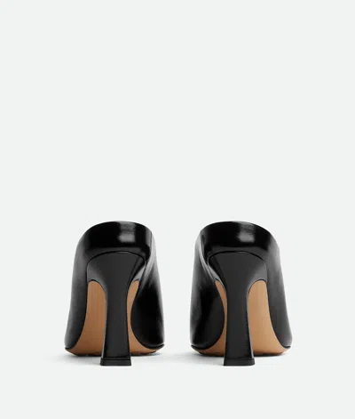 Bottega Veneta Rana Leather Mules In Black