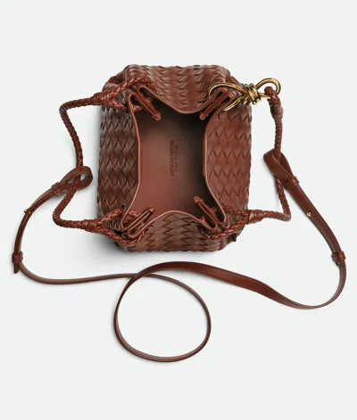 Bottega Veneta Parachute Small Intrecciato Leather Tote Bag In Sapele