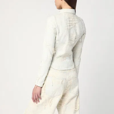 Diesel Shirt De-madeline-fsg White In Blue